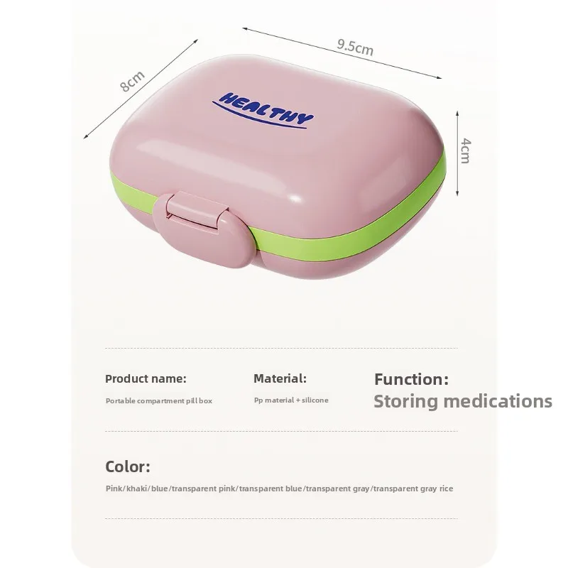 Portable Mini Medicine Dispens - Seaweed Snack ulasan dan harga